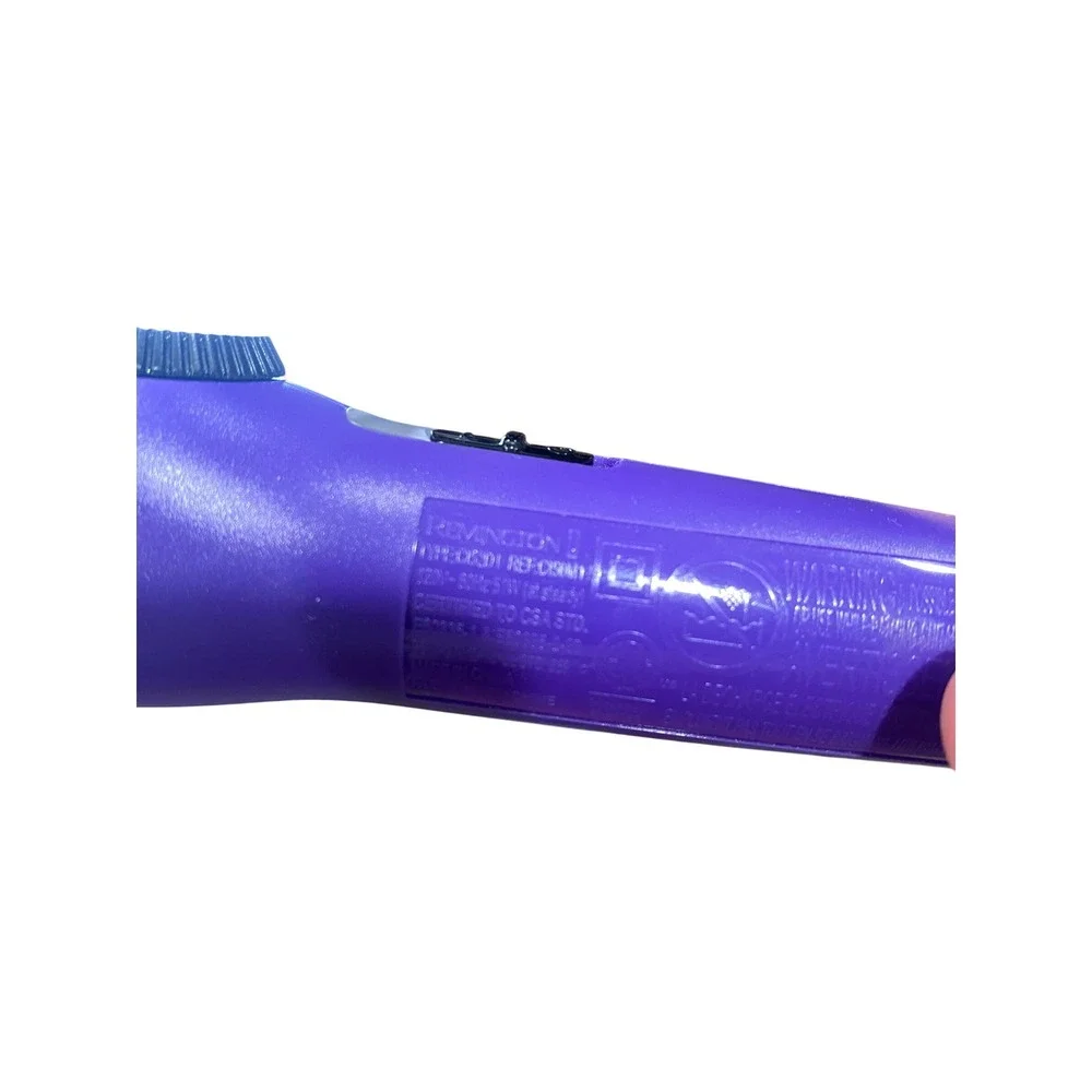 Remington Purple Hair‎ Curling Iron Wand 1 inch Ceramic Tourmaline Technology